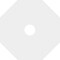 Ekena Millwork Logan Architectural Grade PVC Contemporary Ceiling Medallion, 16"OD x 3"ID x 5 1/2"C x 1"P CMP16LG-03000 - alternate 4